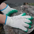 High qualiy White cotton working safety gloves, smooth latex gloves working with better price